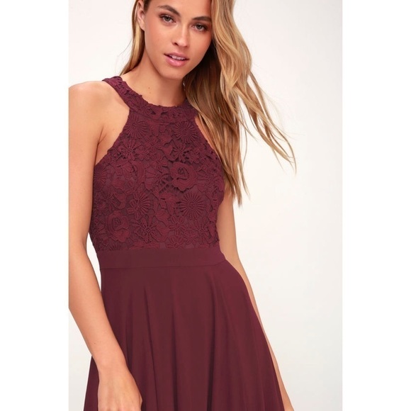 Lulus “Your Darling” Formal Floral Lace Maxi Dress - Picture 5 of 15